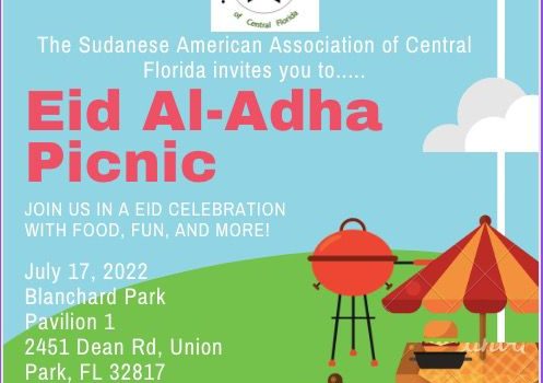 Eid Al-Adha Blancher Park Pavilion 1- 7/17/2022