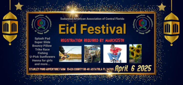 Eid Fetr Fastival Sunday , April 6th ,2025 Eid Fetr Fastival Sunday , April 6th ,2025